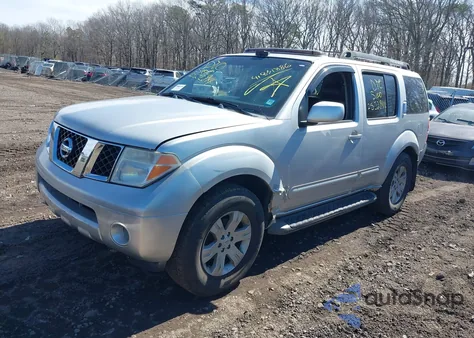 2006 Nissan Pathfinder Le from USA, damaged, VIN 5N1AR18W76C675887